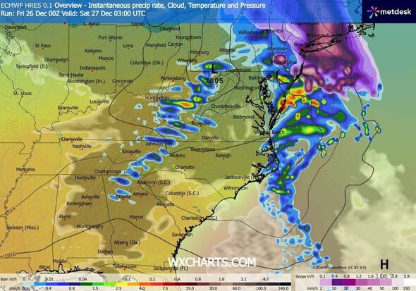 New York winter storm warning as up to 10 inches of snow to hit 6 counties