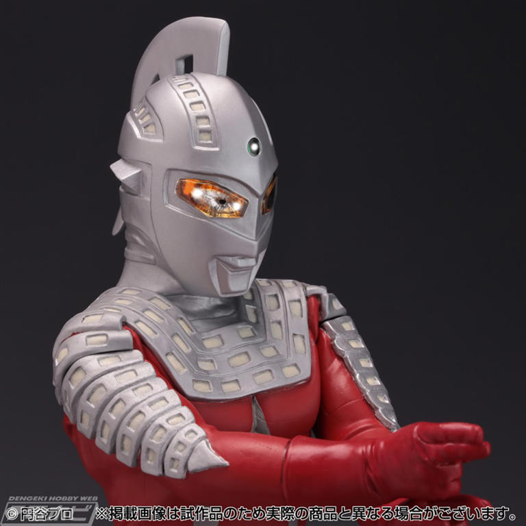 ビリケン商会の名作ソフビキット「ウルトラセブン」が極上彩色済み完成