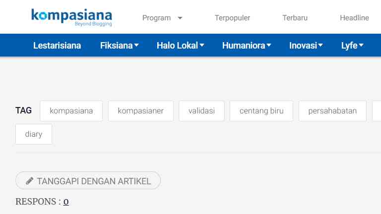 Tradisi Berpantun di Kompasiana