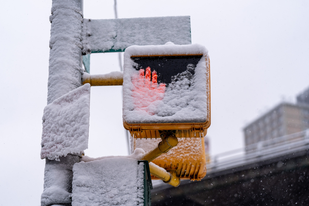 Snöstorm i USA – undantagstillstånd utfärdat