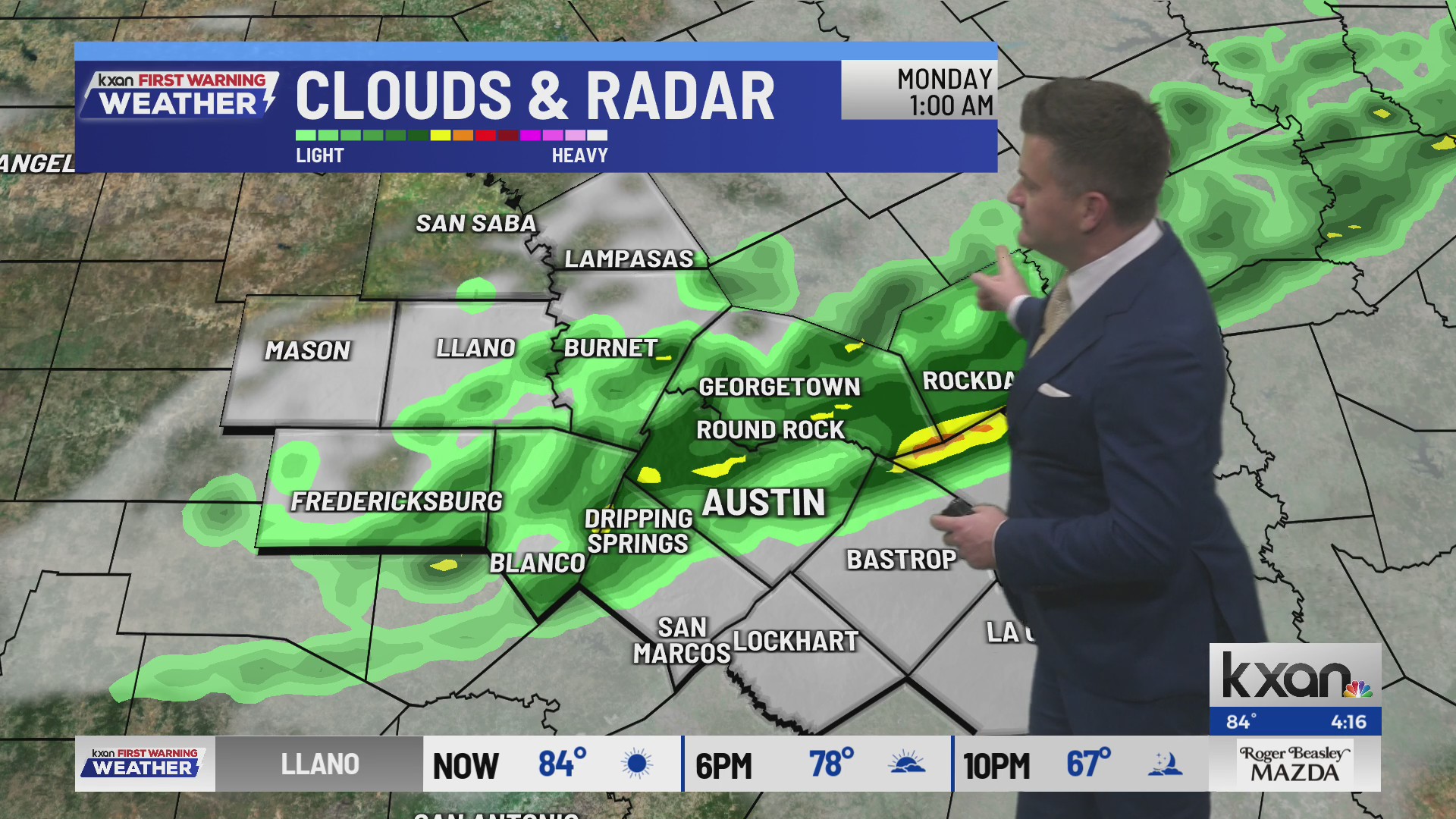 Last two very warm days before a strong cold front | KXAN forecast (Dec ...