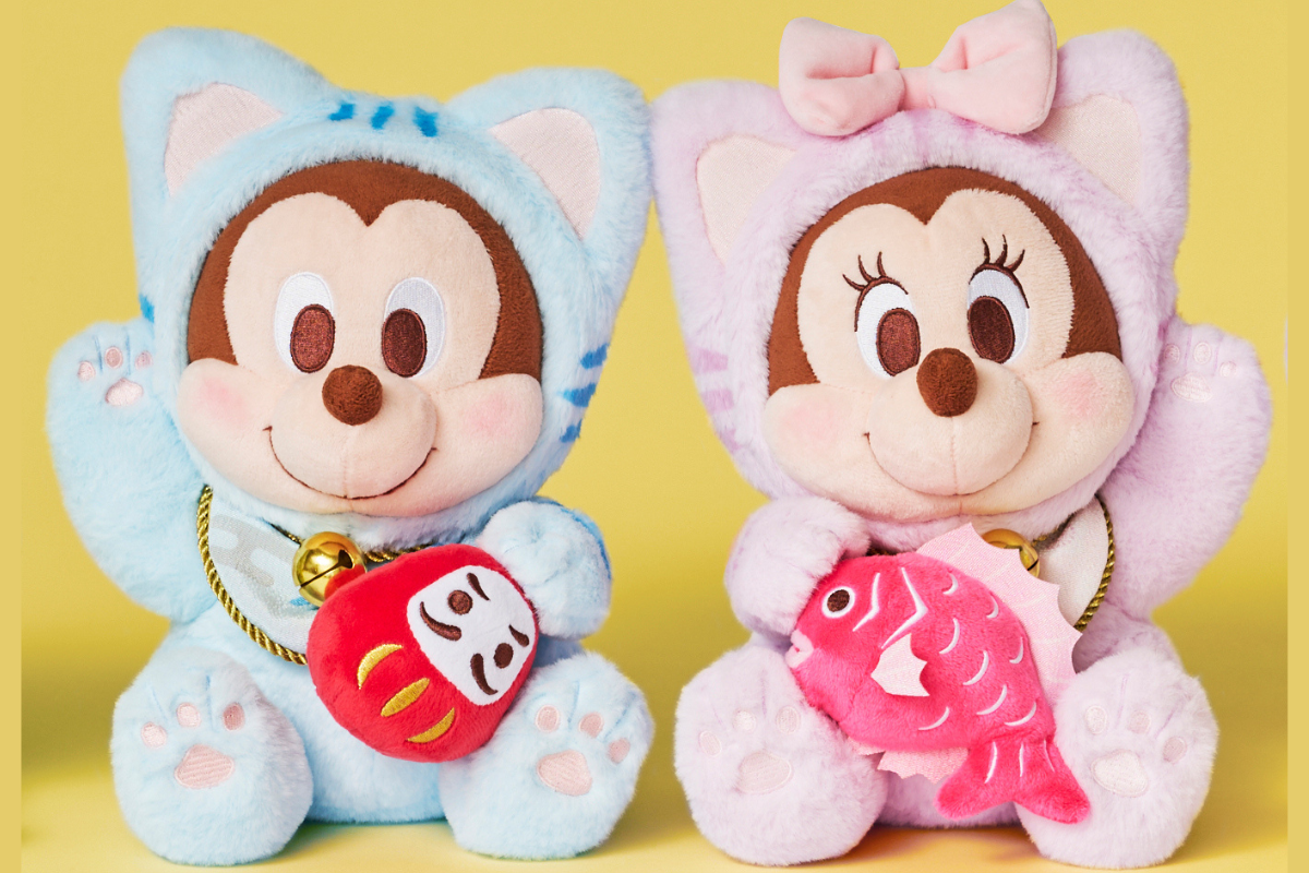 B★ディズニーストア★ラッキーバッグ★18点まとめ売り★ぬいぐるみ★スチーマー ディズニーストア】かわいい! お正月を彩るぬいぐるみ＆ワクワク