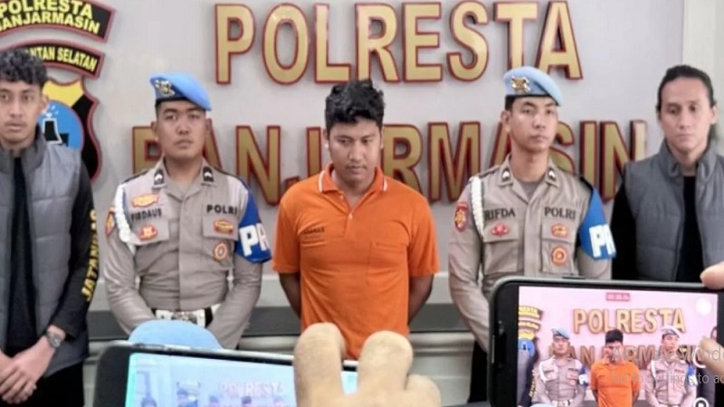 Kasus cinta segitiga: Anggota polisi bunuh mahasiswi ULM