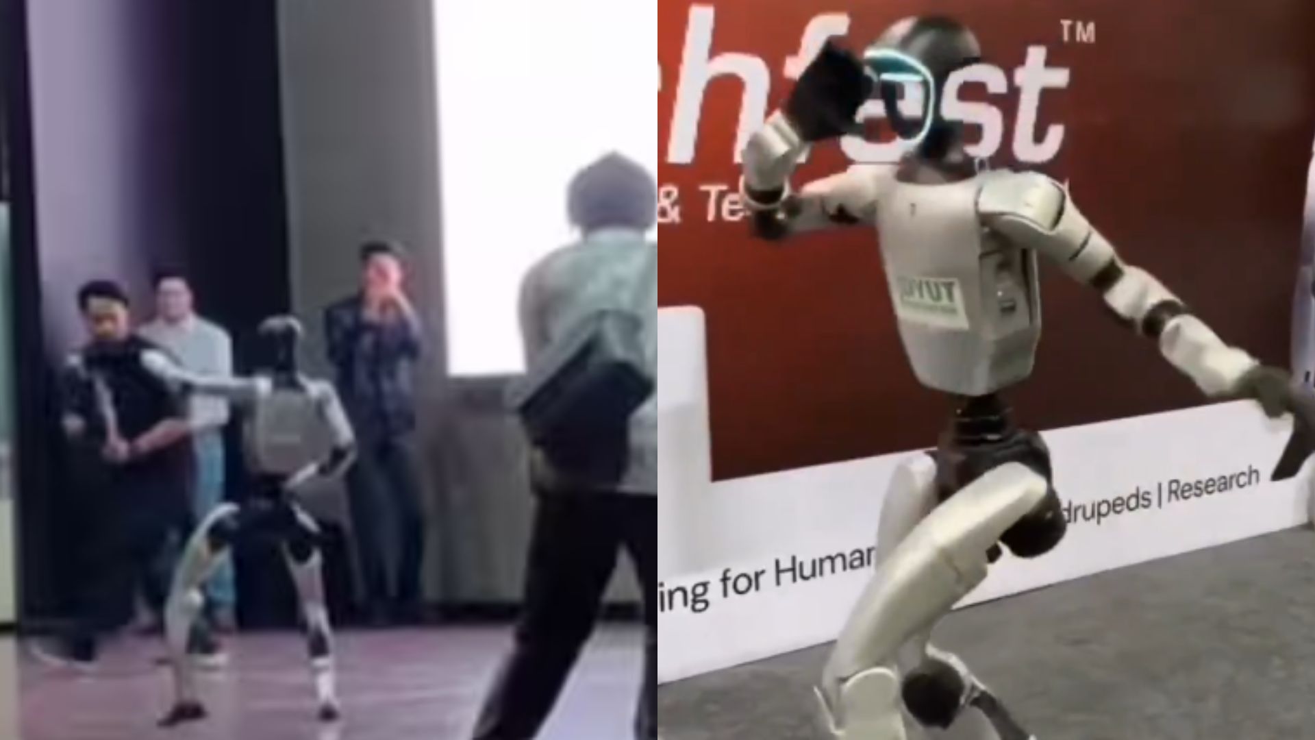 Video: Humanoid robot dances to viral Bollywood track at India’s ...