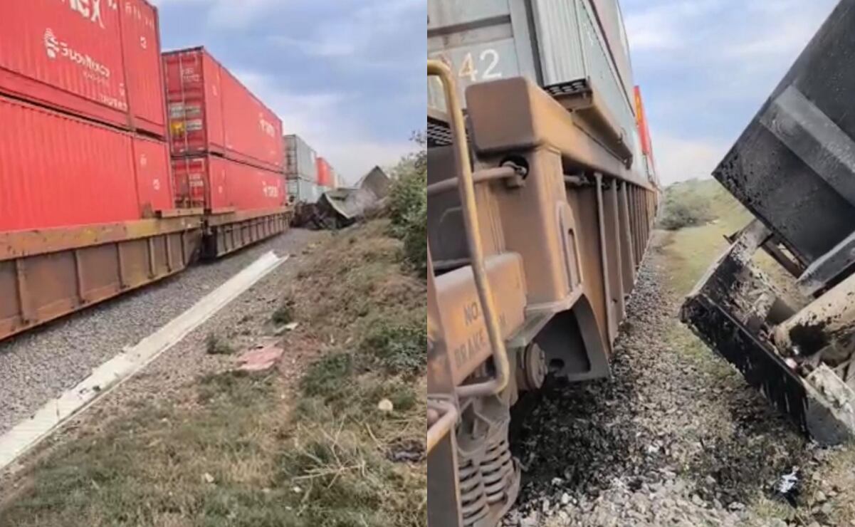 Camión intenta ganarle el paso al tren y es arrastrado por locomotora ...