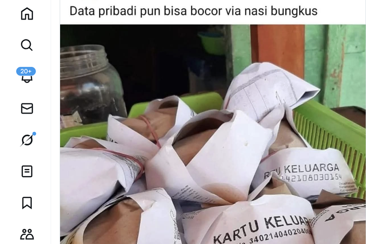 Foto KK jadi bungkus makanan, ini penjelasan Dirjen Dukcapil
