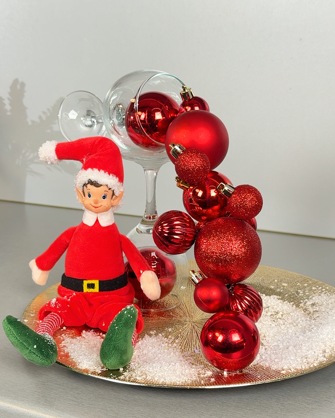 Unique DIY Christmas centerpiece 🎄🎅