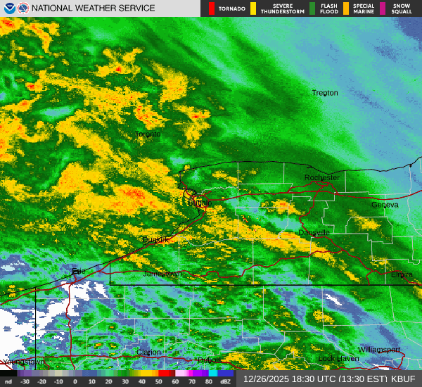 Wintry mix of sleet, freezing rain, and snow slows post-Christmas rush