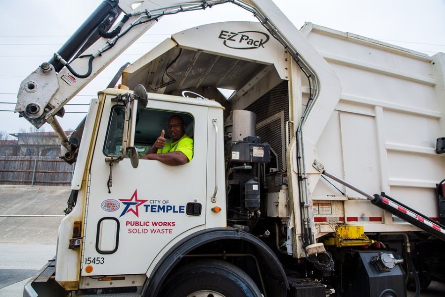 Temple Solid Waste Division delivers service improvements, fleet ...