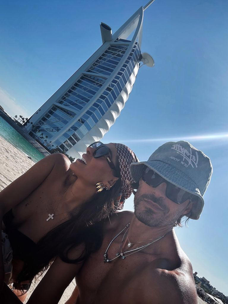 Galilea y su novio en Dubái