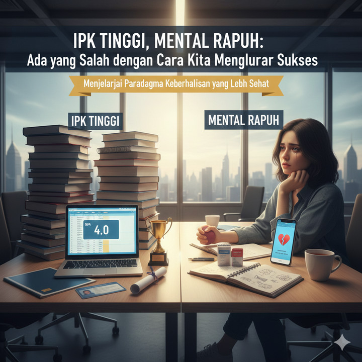 IPK Tinggi, Mental Rapuh: Apa yang Salah dengan Definisi Kesuksesan Kita?