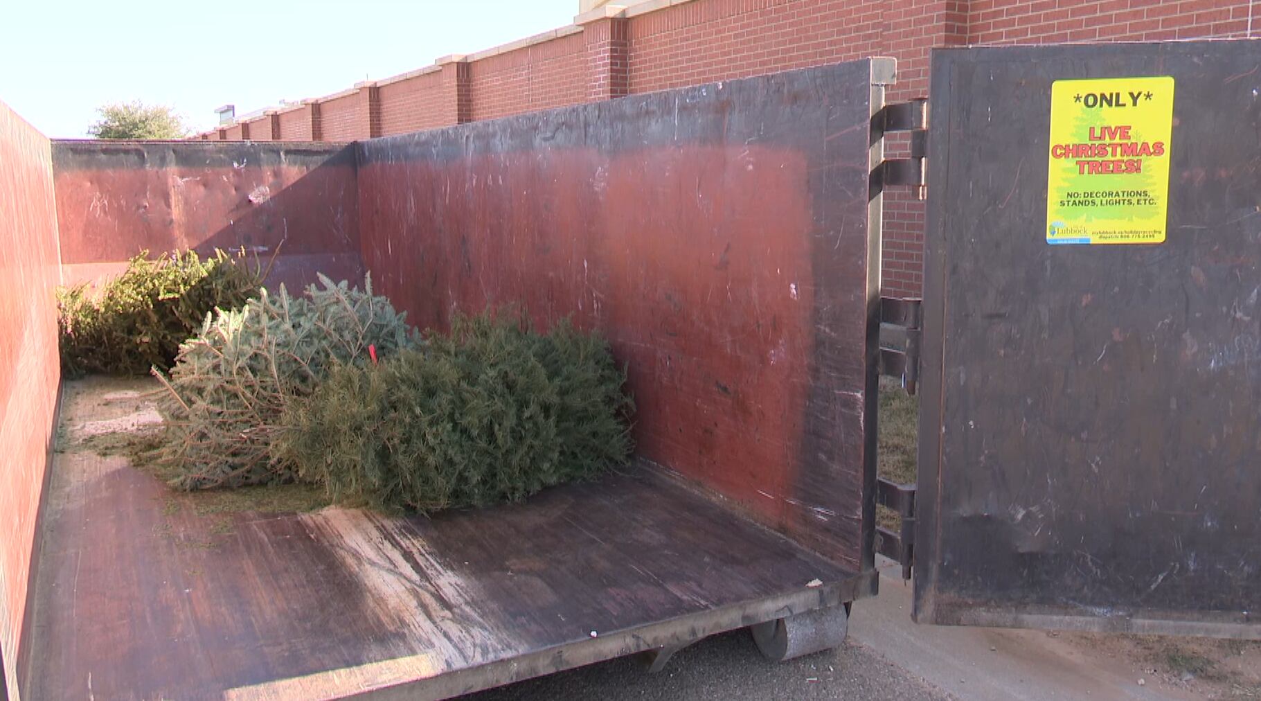 Lubbock offers Christmas tree recycling through Jan. 13
