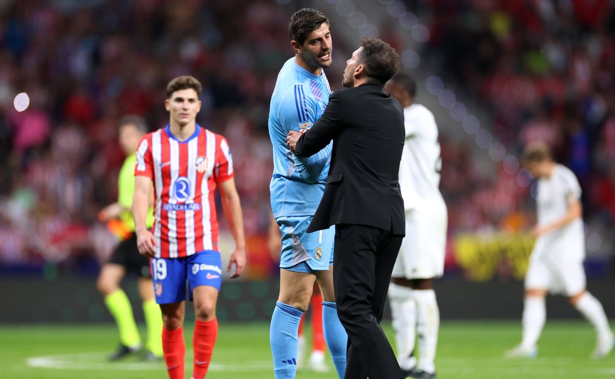 Thibaut Courtois, sancionado por su exclub Atlético de Madrid tras la polémica del Real Madrid