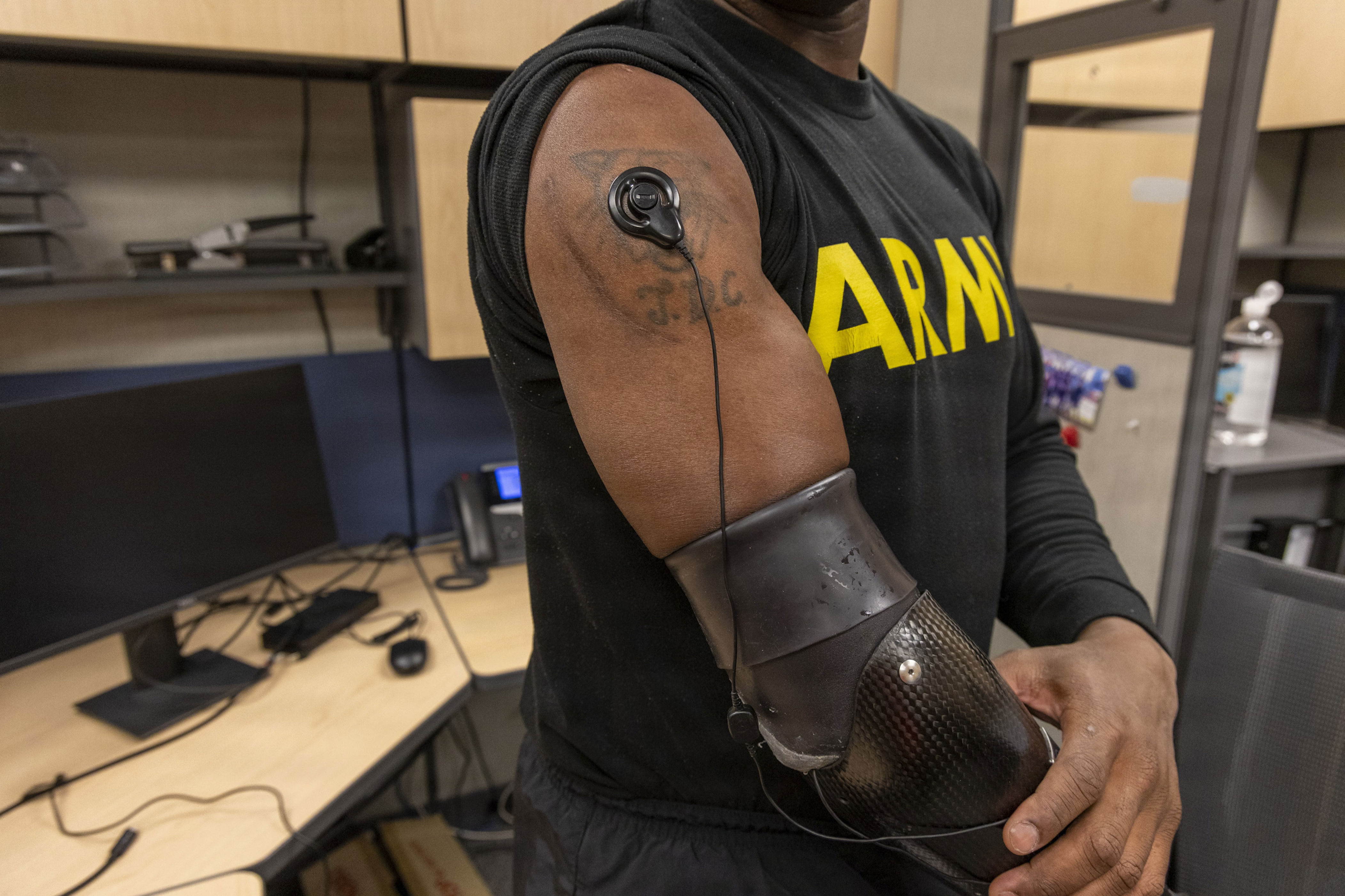 Soldier regains sense of touch through neural-enabled prosthetic limb