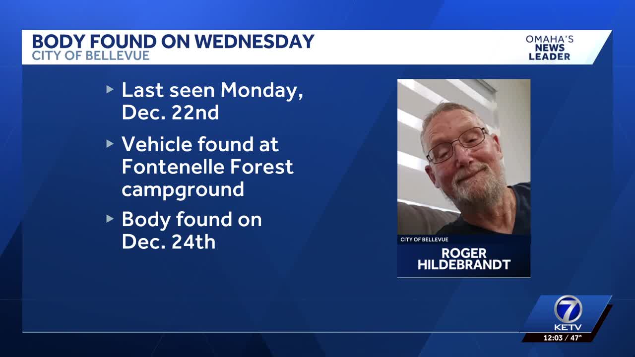 Bellevue authorities found body of missing 72-year-old man
