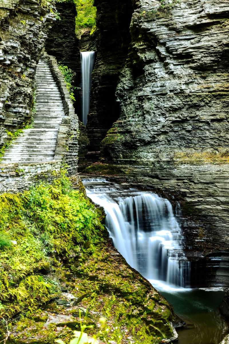 Photographic Highlights Of Gorge Landscapes At Watkins Glen State Park ...