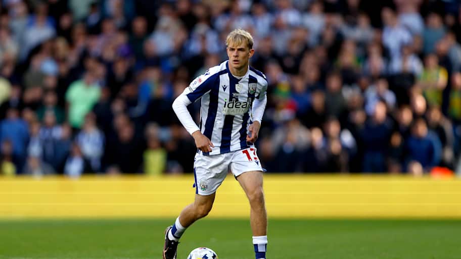 Toby Collyer is back from a spell with West Brom. | Adam Fradgley/West Bromwich Albion FC/Getty Images