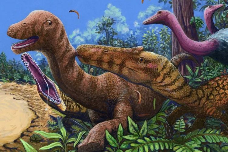 Mengenal Sam Ran, Dinosaurus Sungai dengan Duri Unik