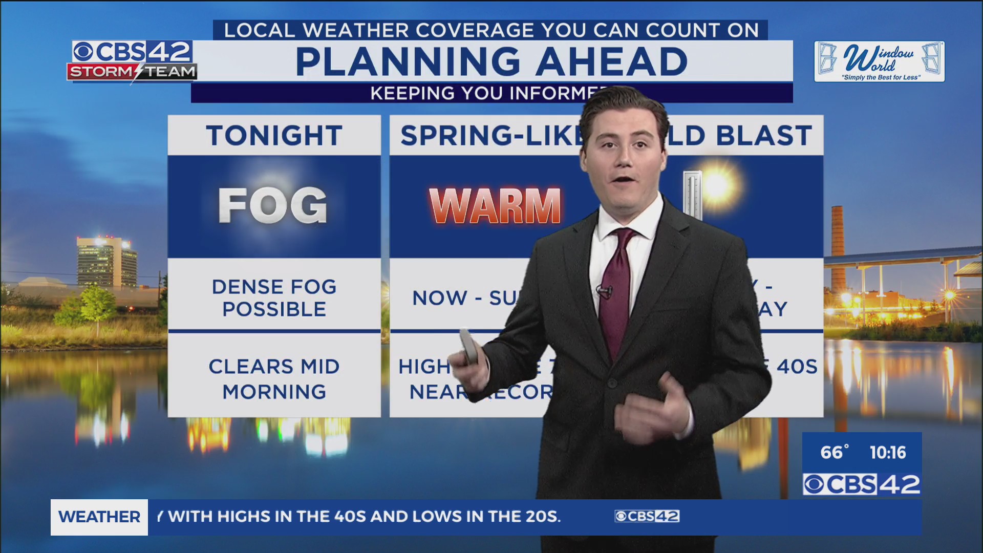 Fog possible Saturday AM, warm this weekend - the cold is coming, on ...