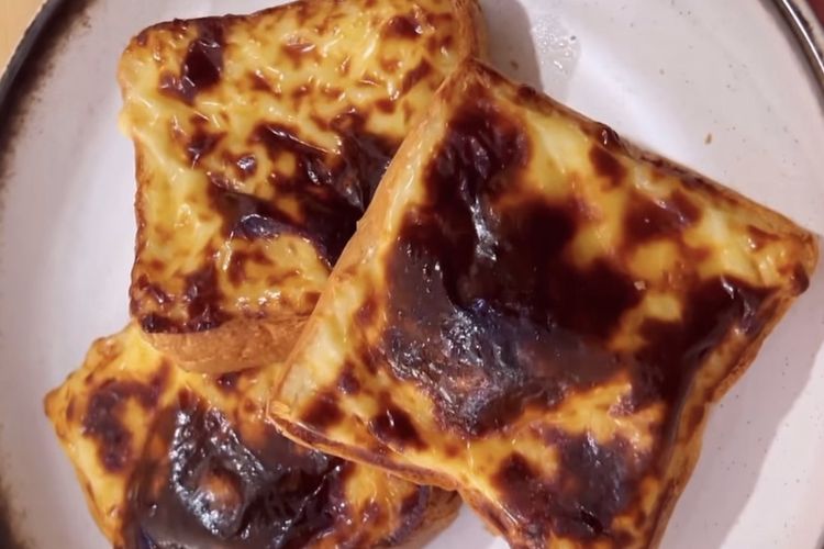 Resep Cheesetoast Basque Viral, Camilan Sederhana Rasa Mewah