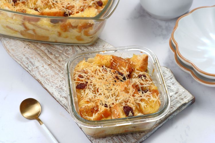 Roti Tawar Banyak? Coba Buat Puding Kukus dengan 2 Telur