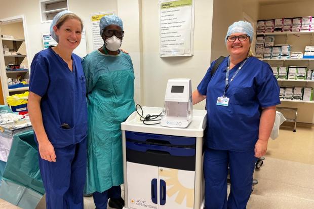 Bucks patient receives first UK treatment with RECELL GO