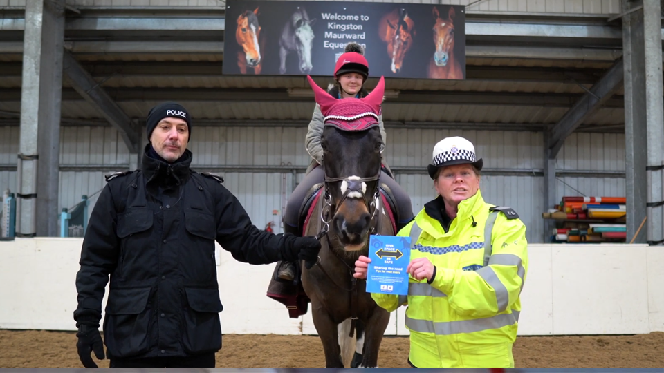 Do drivers know how to pass horses safely?