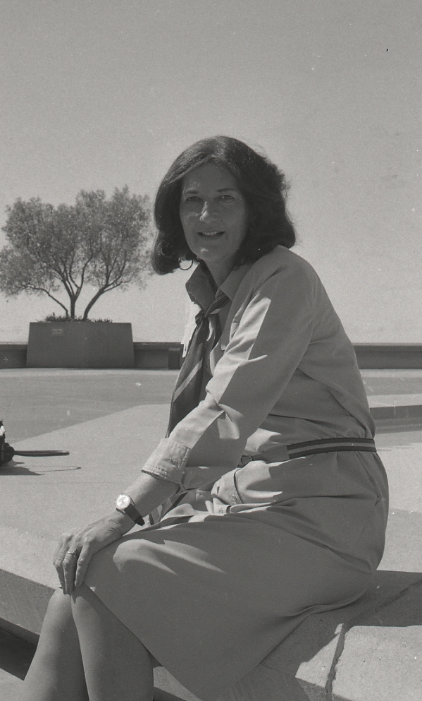 Dian Fossey in 1983.