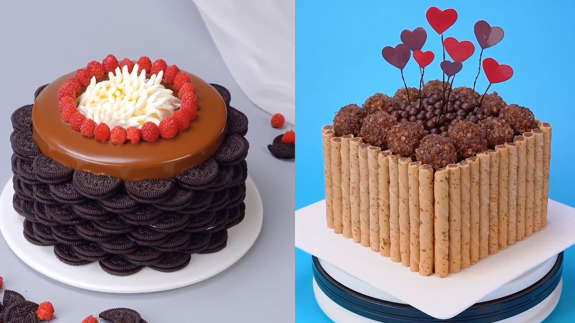 One Chocolate Flavor Two Cake Styles