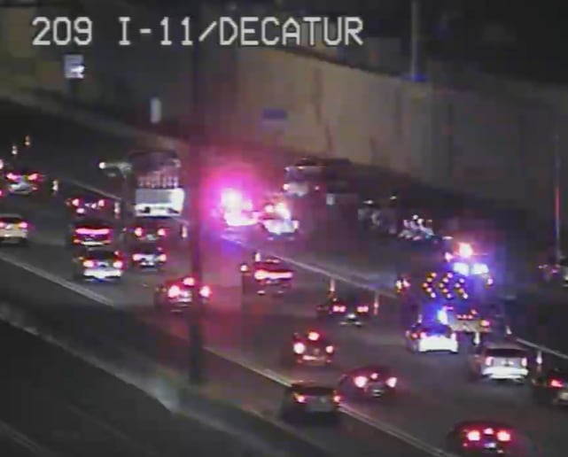 Stolen vehicle suspect arrested after police pursuit in Las Vegas
