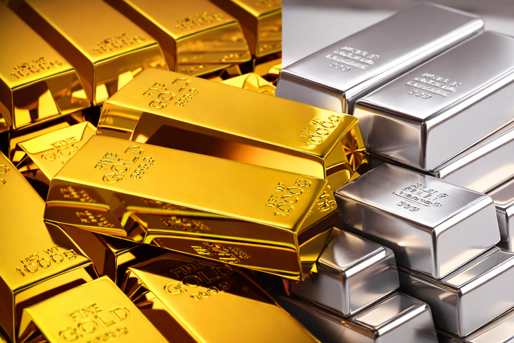 Harga emas dan perak turun setelah CME kenaikan margin