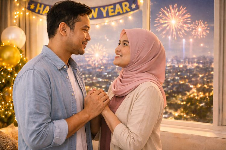 15 ucapan tahun baru 2026 penuh cinta dan makna untuk pasangan