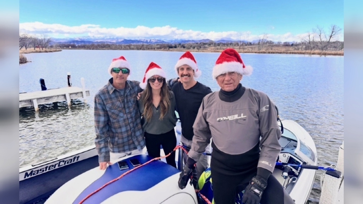 Man water skis on Christmas Day as Denver breaks heat record, then city ...