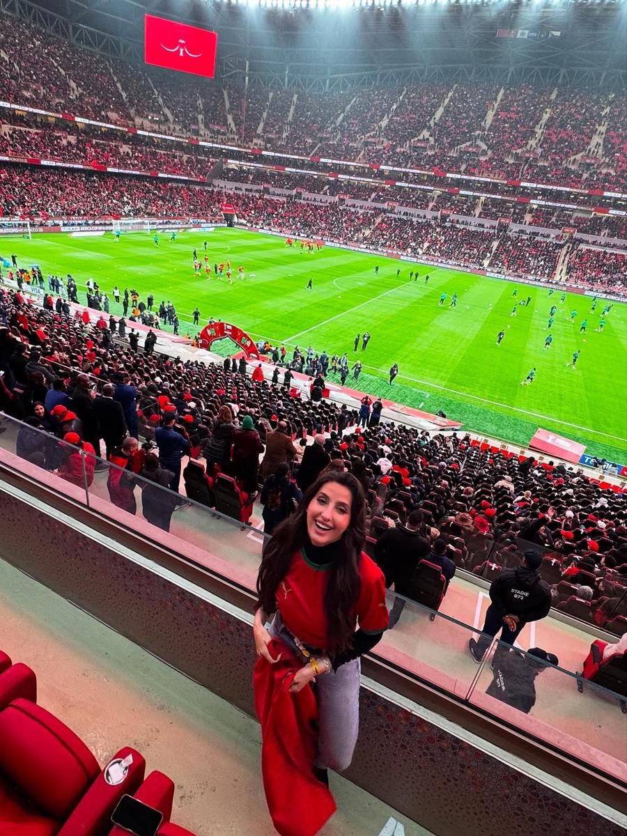 11 momen Nora Fatehi kembali ke Maroko, saksikan Piala Afrika! 11 momen Nora Fatehi kembali ke Maroko, saksikan Piala Afrika!