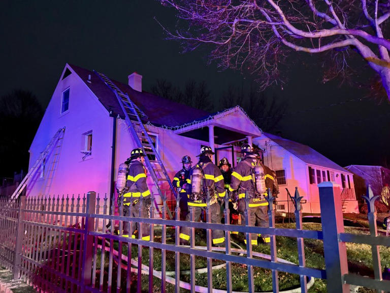 Dog rescued, 3 displaced after house fire in Norwalk