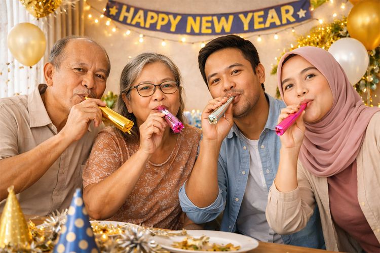 20 Ucapan Tahun Baru 2026 Hangat dan Berarti untuk Keluarga, Cocok Dikirim via WhatsApp
