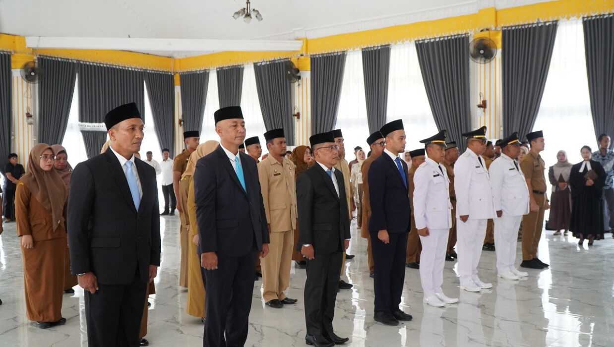 Dua Camat Langkat Kenaikan Eselon 2 Setelah Lelang Jabatan