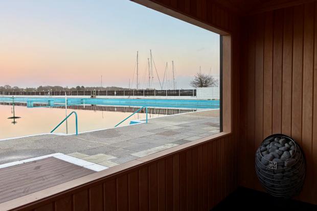 New seawater sauna to open at Lymington Seawater Baths