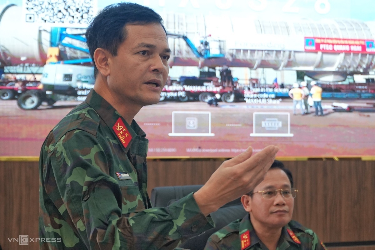 Dầu loang ở Dung Quất do van hở khi lắp đồng hồ