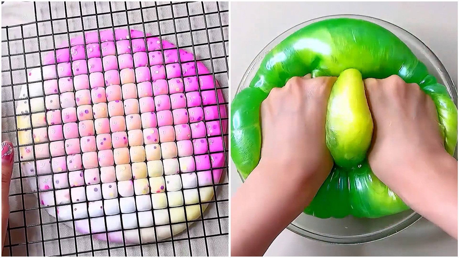 Slime ASMR with natural sounds only