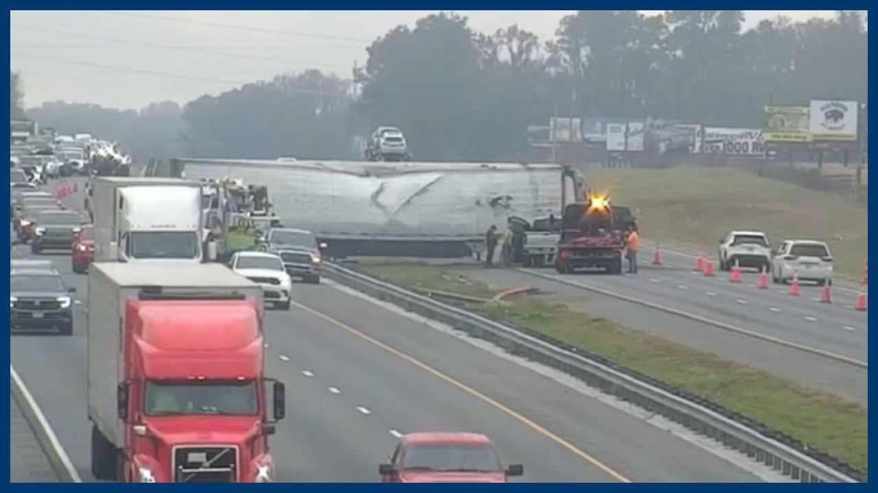 I-75 reopens in Marion County after major tractor-trailer crash