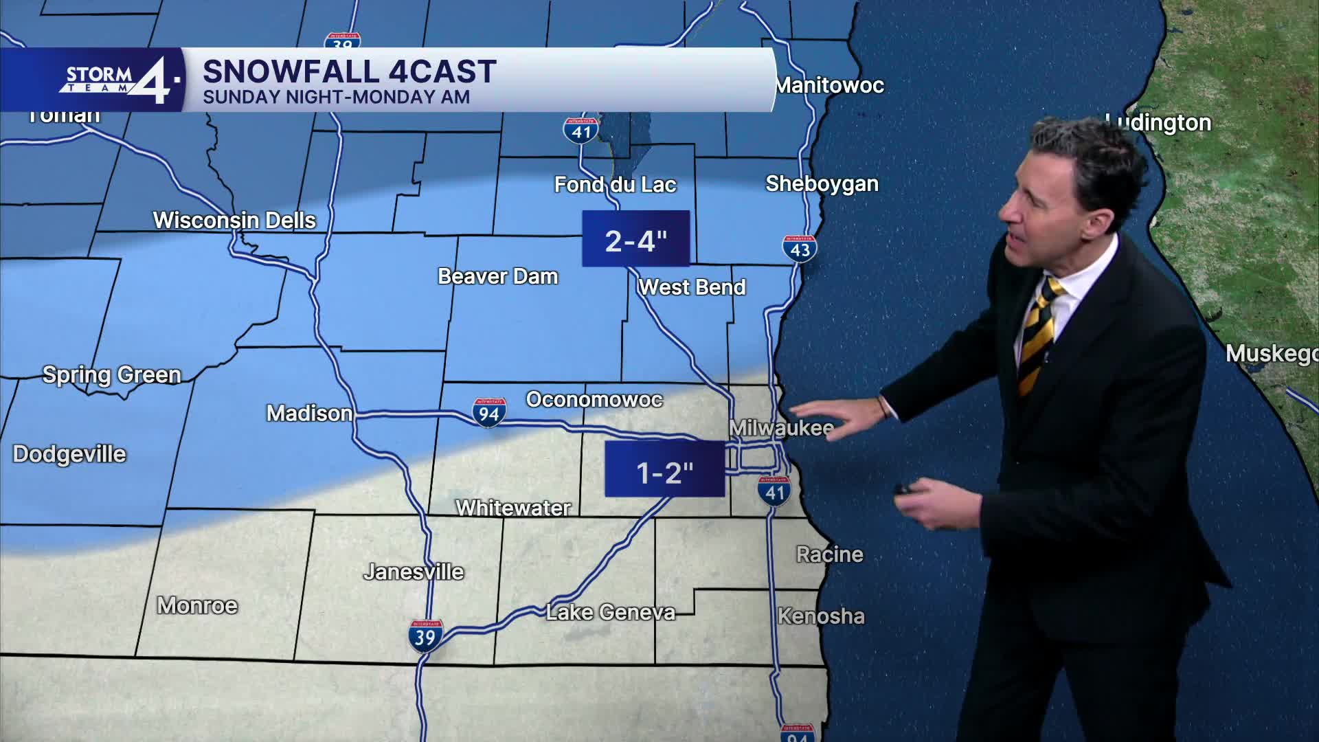 Southeast Wisconsin weather: Rain Sunday changes to snow Sunday night ...