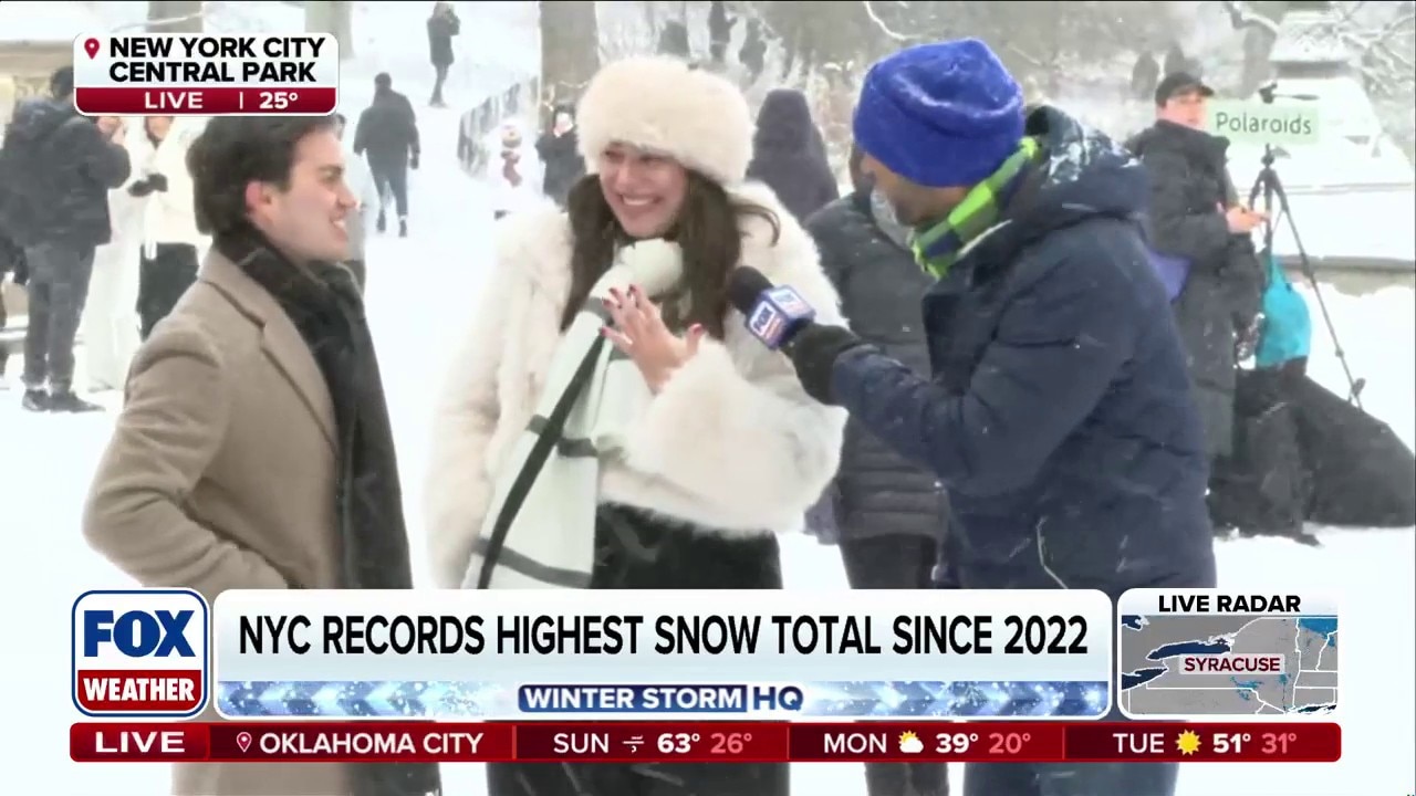 Unforgettable snow day 💍: Central Park snow day is one to remember for ...