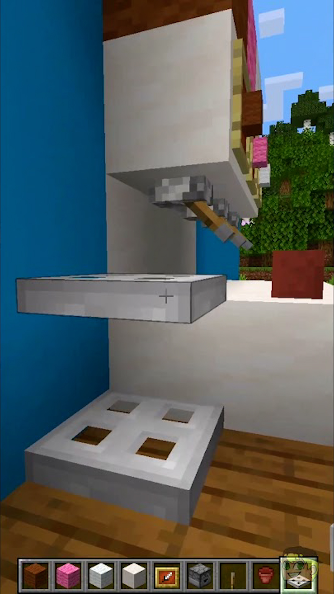 How to build a working ice cream machine in Minecraft