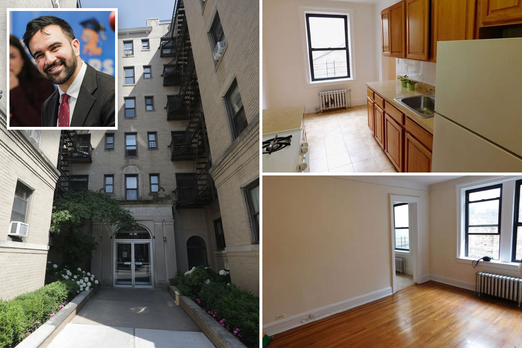 Zohran Mamdani’s rent-stabilized Astoria apartment renting for 35% more ...