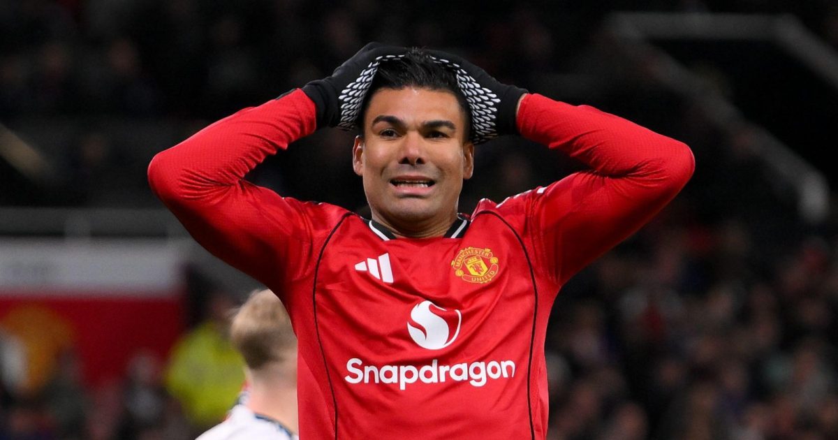 El técnico del Manchester United, Amorim, explica la «impactante» sustitución de Casemiro en la victoria sobre el Newcastle