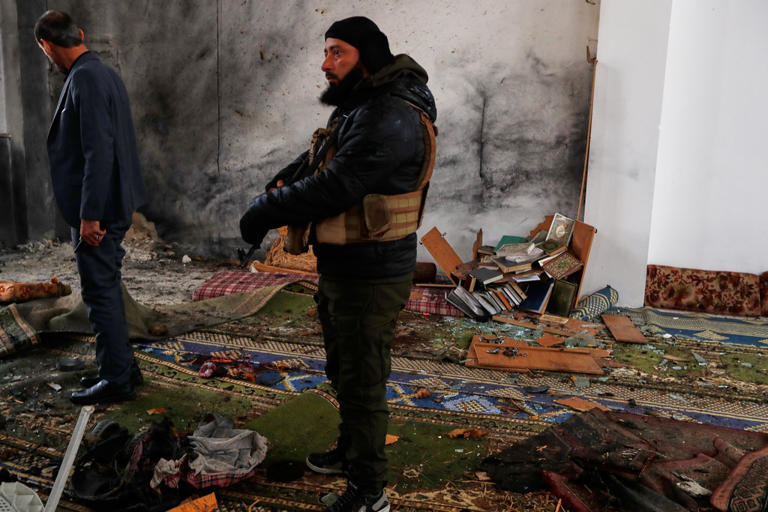 Syria Mosque Bombing