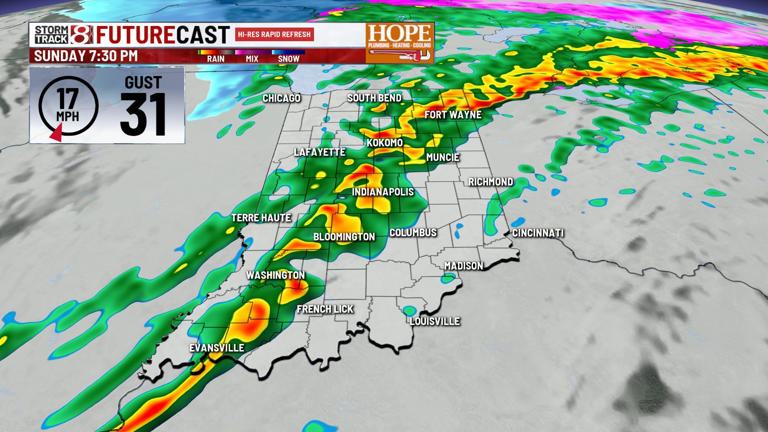 Record high possible Sunday followed by showers and storms | Dec. 27, 2025