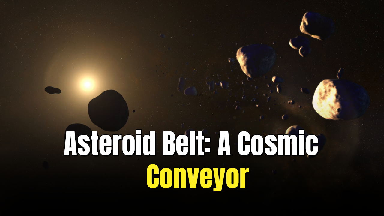 The asteroid belt is slowly vanishing, shedding dust and rocks