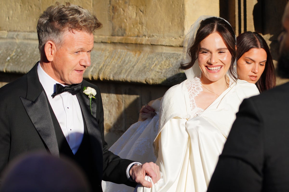 Beckhams among guests attending Holly Ramsay and Adam Peaty’s wedding